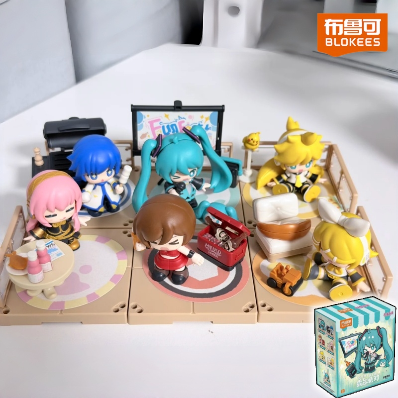 Model Kit Hatsune Miku - Горячая новинка: Коллекционная фигурка Blokees Hatsune