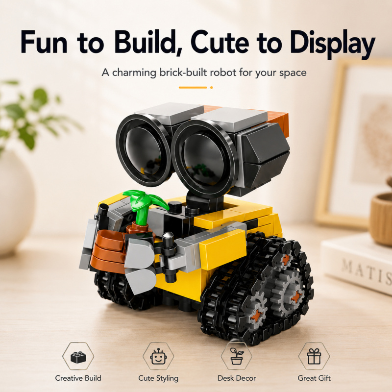 Model Kit Display - Набор мини-роботов-конструкторов, милая модель робота на