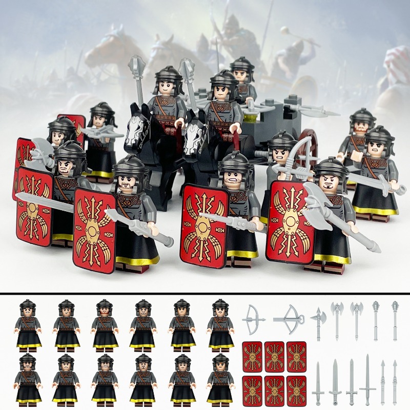 Model Kit Knight - Набор для сборки мини-фигурок: Средневековый рыцарь,