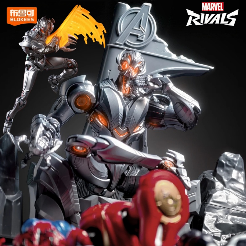 Model Kit Ultron - Новая коллекционная фигурка BLOKEES Legend Edition