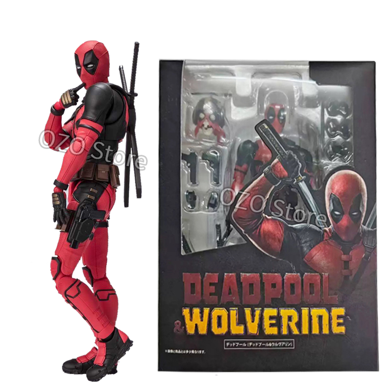 Model Kit Deadpool - Фигурка Дэдпула SHF Дэдпул и Росомаха