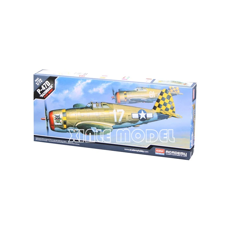 Model Kit Academy - Комплект для сборки модели американского самолета