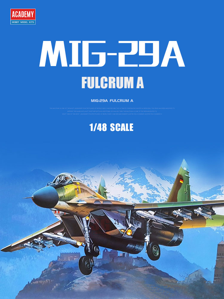 Model Kit Academy - Набор моделей самолетов 12263 MiG-29A Fulcrum