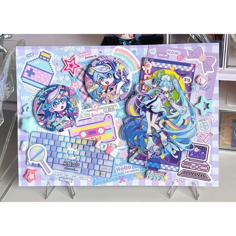 Model Kit Hatsune Miku - Хацунэ Мику акриловая подставка фигурка значок