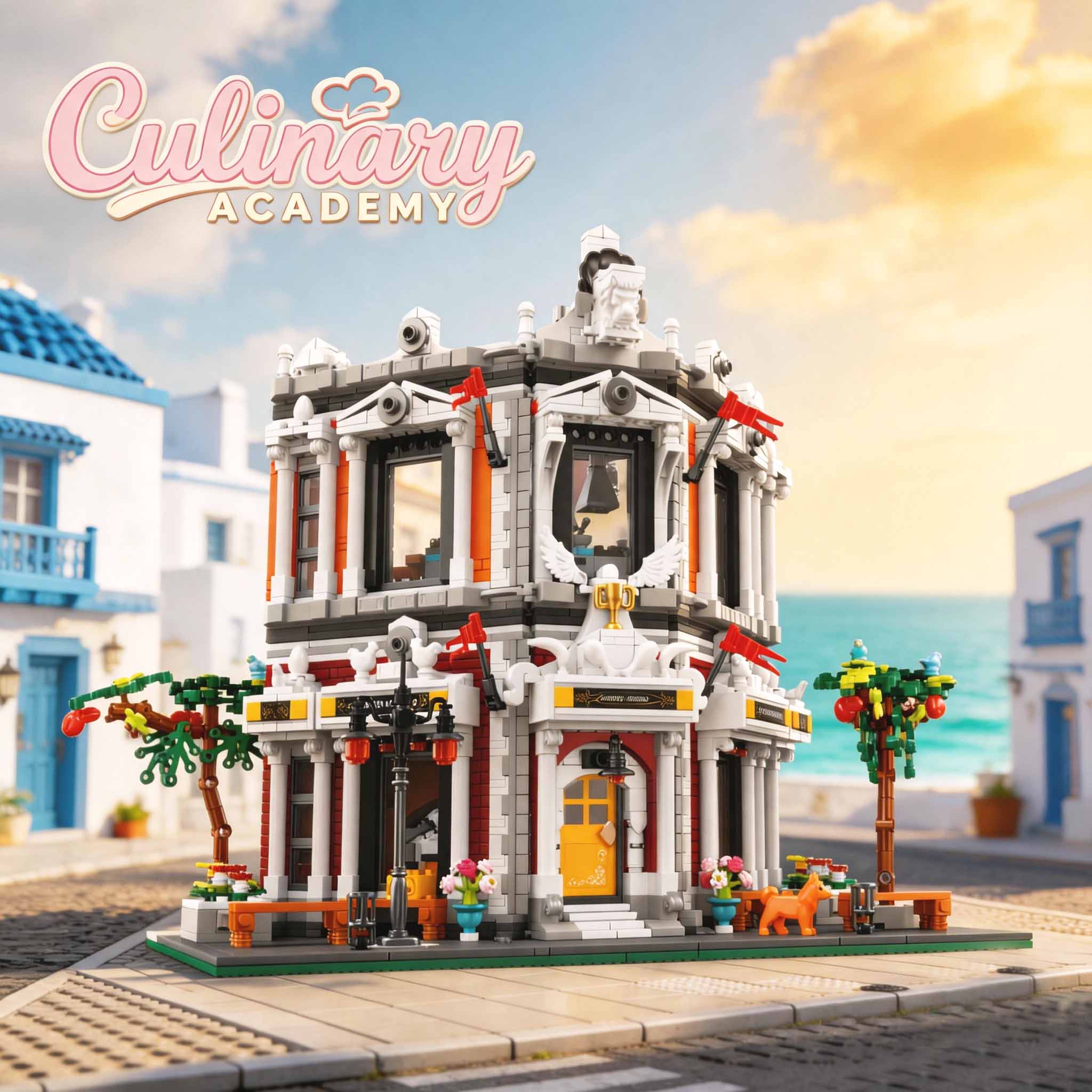 Model Kit Academy - Креативный конструктор 2743 детали: Академия Кулинарии,