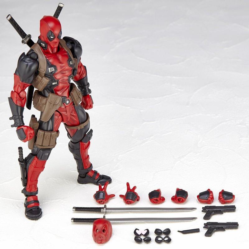 Model Kit Deadpool - Новая коллекционная фигурка Дэдпула Revoltech с