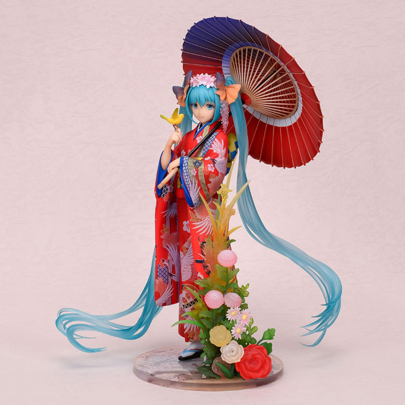 Фигурка Хатсуне Мику в цветочн – обзор и цена Model Kit Hatsune Miku
