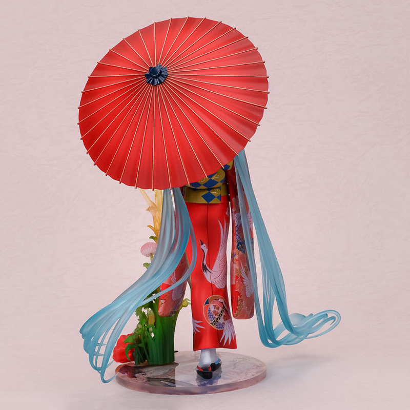 Фигурка Хатсуне Мику в цветочн – обзор и цена Model Kit Hatsune Miku