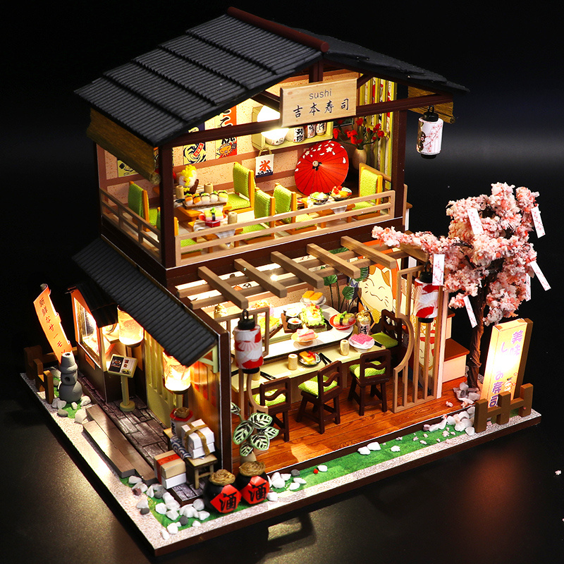 DIY деревянная миниатюрная мод – обзор и цена Model Kit Japanese