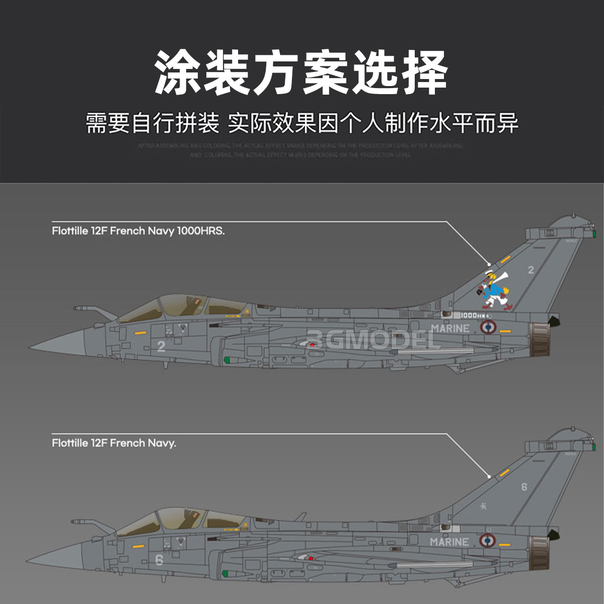 Набор пластиковых сборных моде – обзор и цена Model Kit Academy