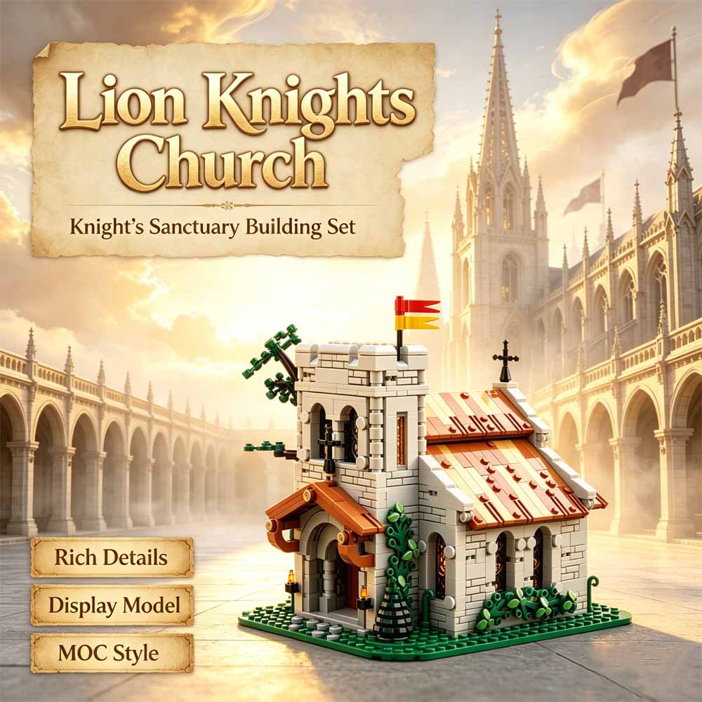 Строительные блоки MOC «Средне – обзор и цена Model Kit Knight