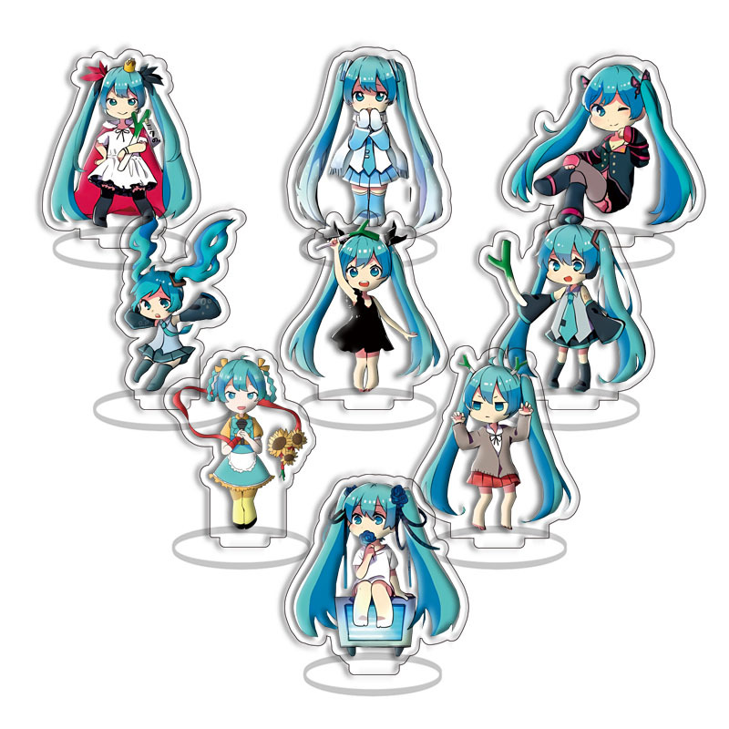Набор акриловых фигурок-стендо – обзор и цена Model Kit Hatsune Miku