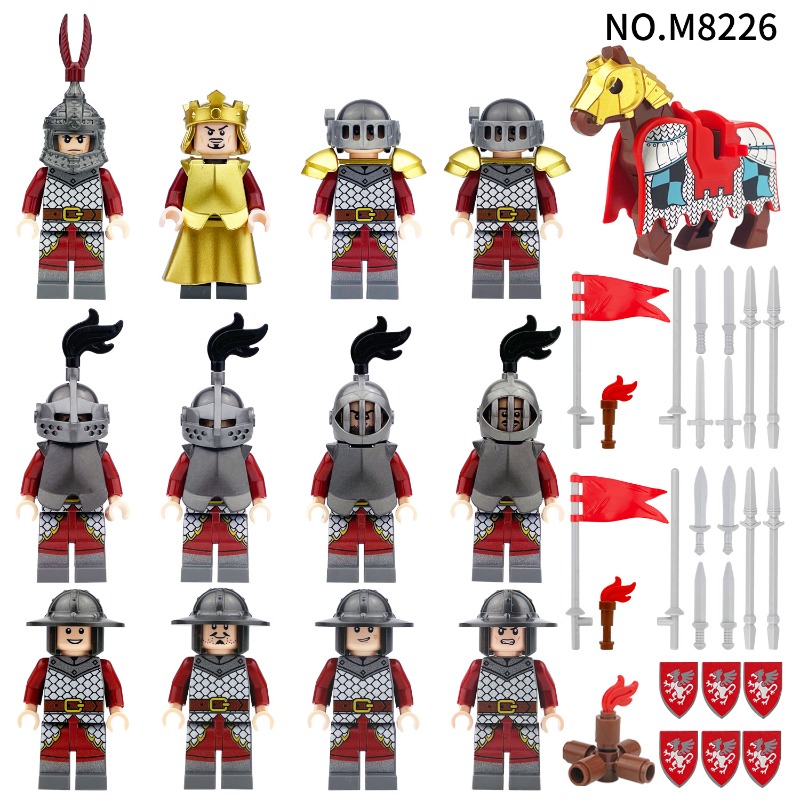 Набор для сборки мини-фигурок: – обзор и цена Model Kit Knight