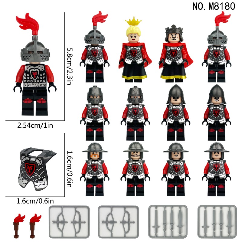 Набор для сборки мини-фигурок: – обзор и цена Model Kit Knight