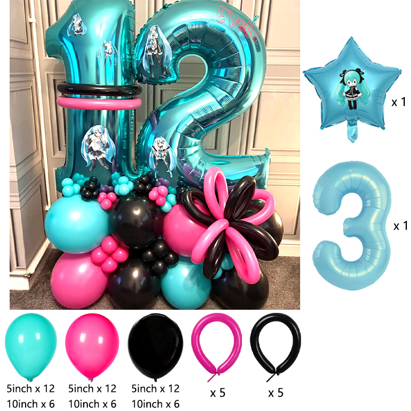 Набор воздушных шаров Miku Hat – обзор и цена Model Kit Hatsune Miku