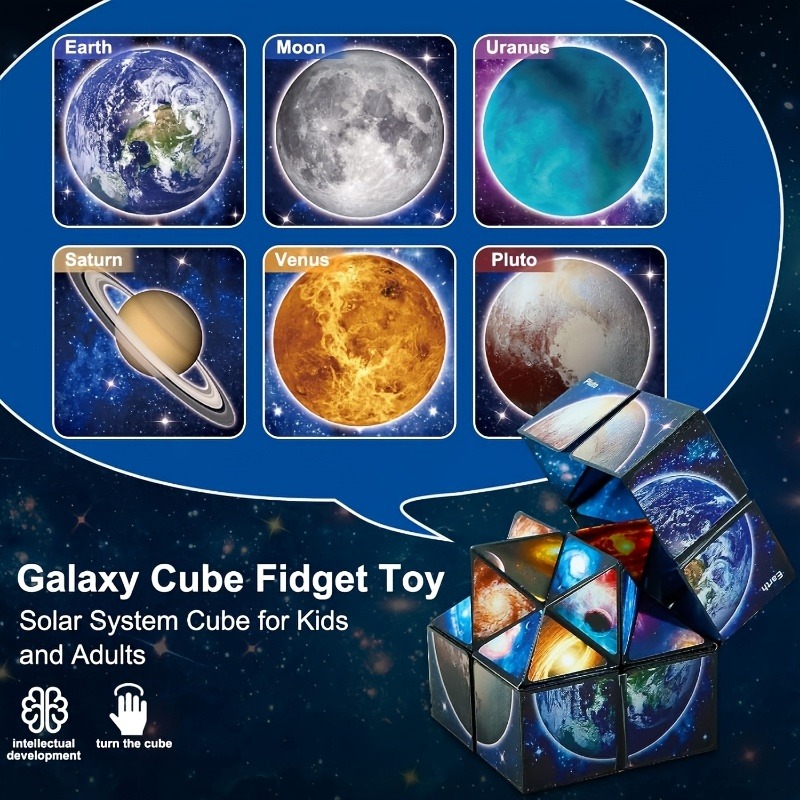Кубик-головоломка 2-в-1 «Звезд – обзор и цена Model Kit Infinite Dimension