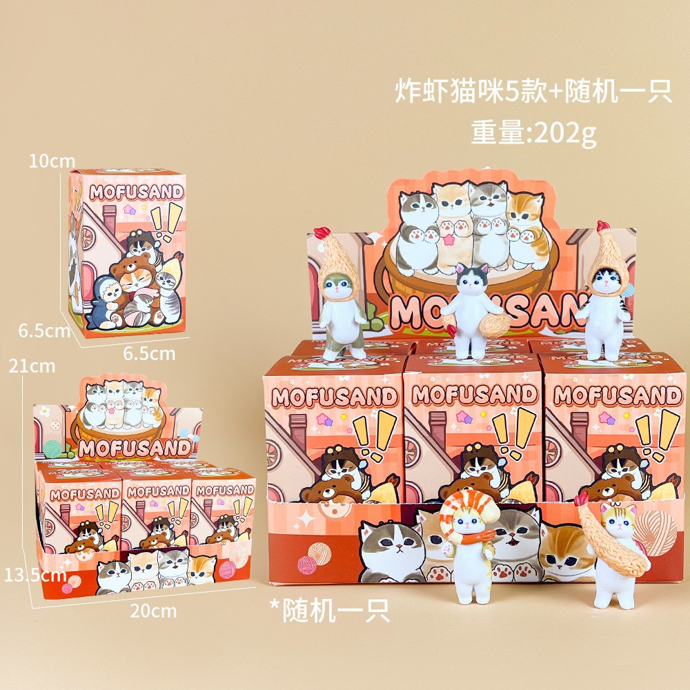 Набор из 6 фигурок Mofusand: м – обзор и цена Model Kit Japanese