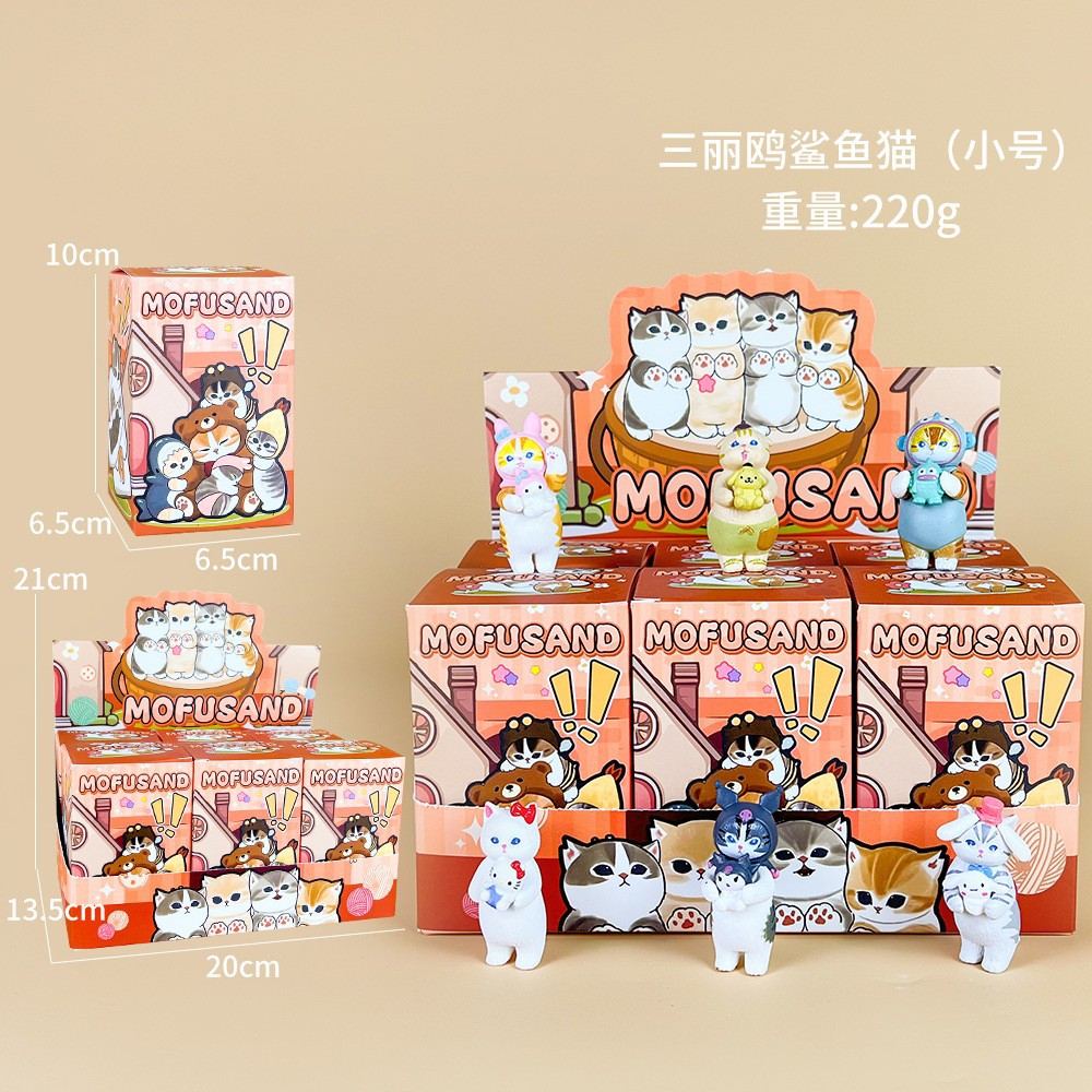 Набор из 6 фигурок Mofusand: м – обзор и цена Model Kit Japanese