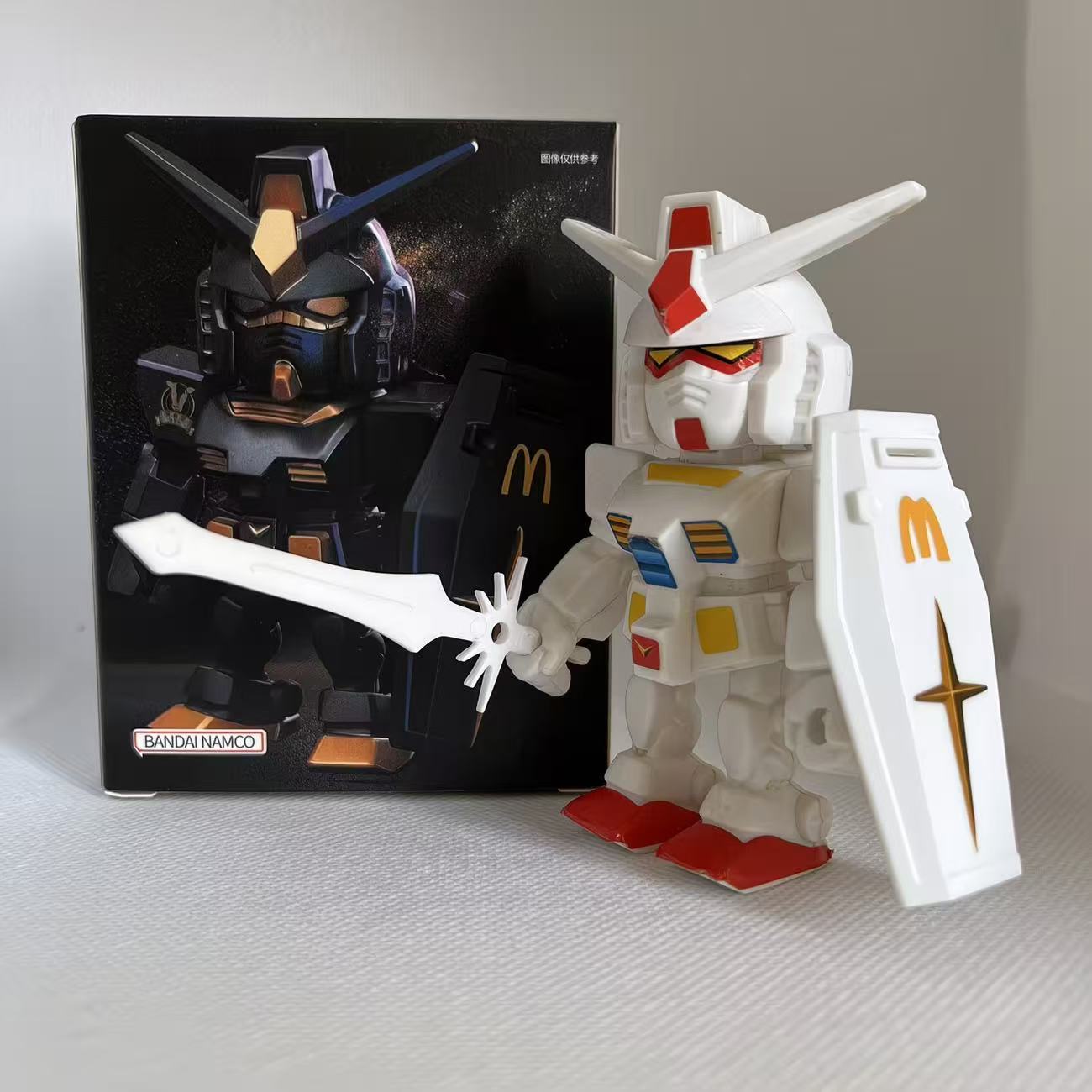 Фигурка Макдоналдс Гандам QMSV – обзор и цена Model Kit Robot