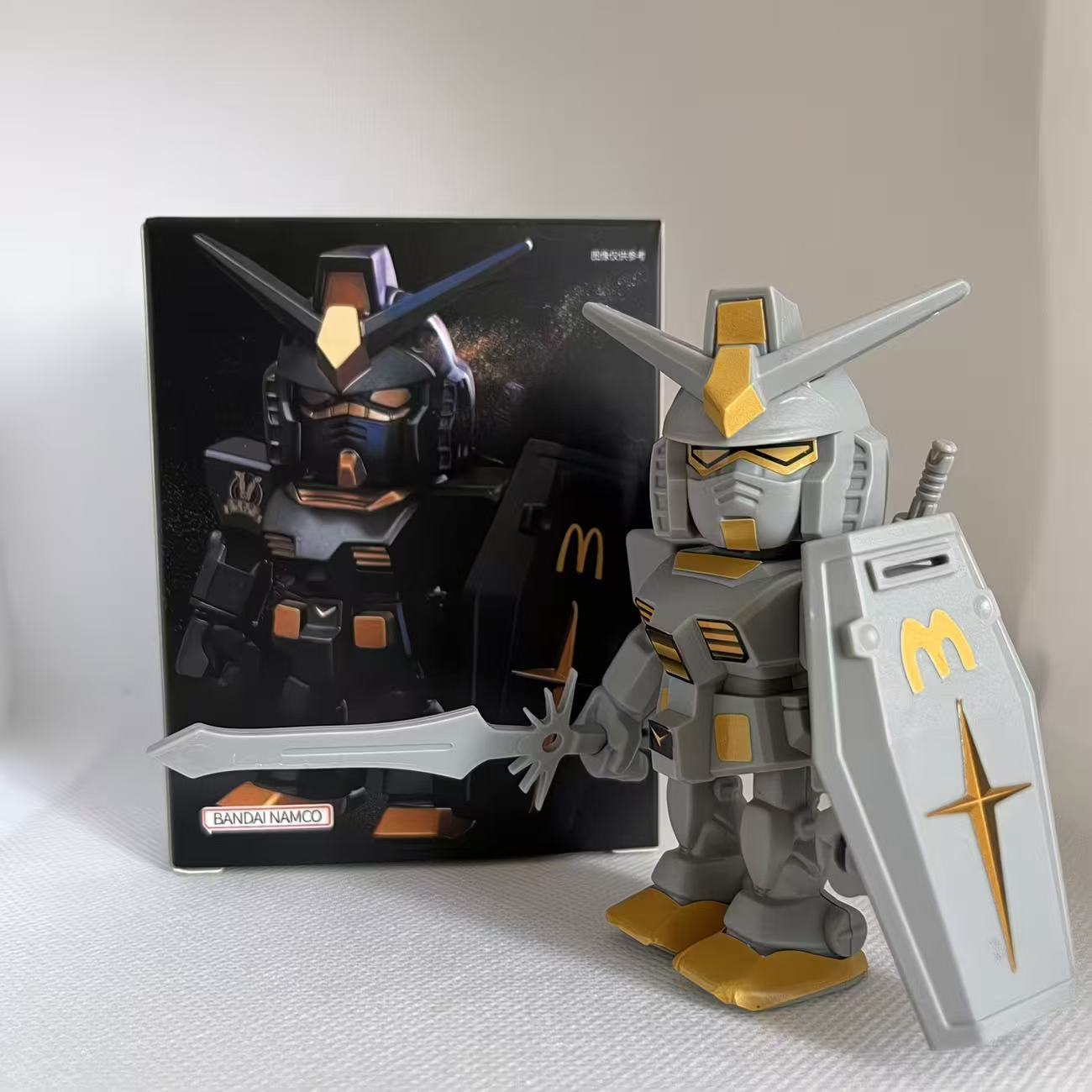 Фигурка Макдоналдс Гандам QMSV – обзор и цена Model Kit Robot