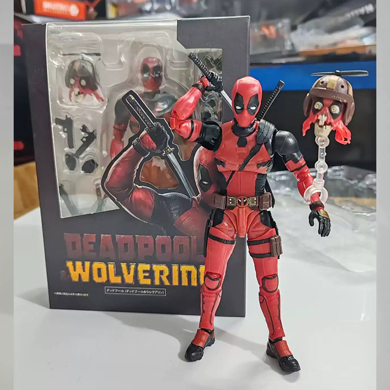 Фигурка Дэдпула SHF Дэдпул и Р – обзор и цена Model Kit Deadpool