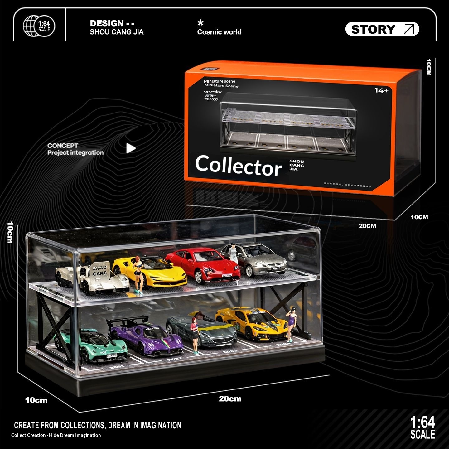 Коллекционная диорама двухэтаж – обзор и цена Model Kit Display