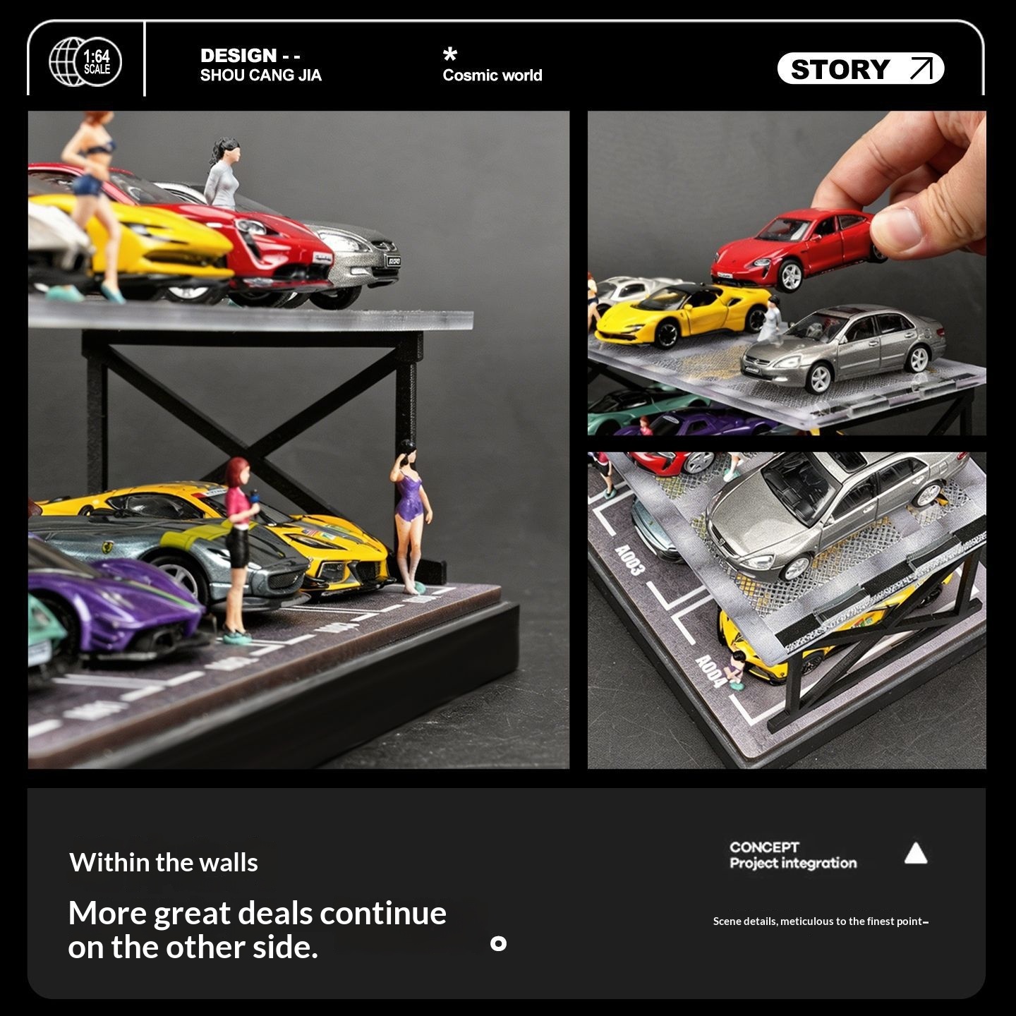 Коллекционная диорама двухэтаж – обзор и цена Model Kit Display