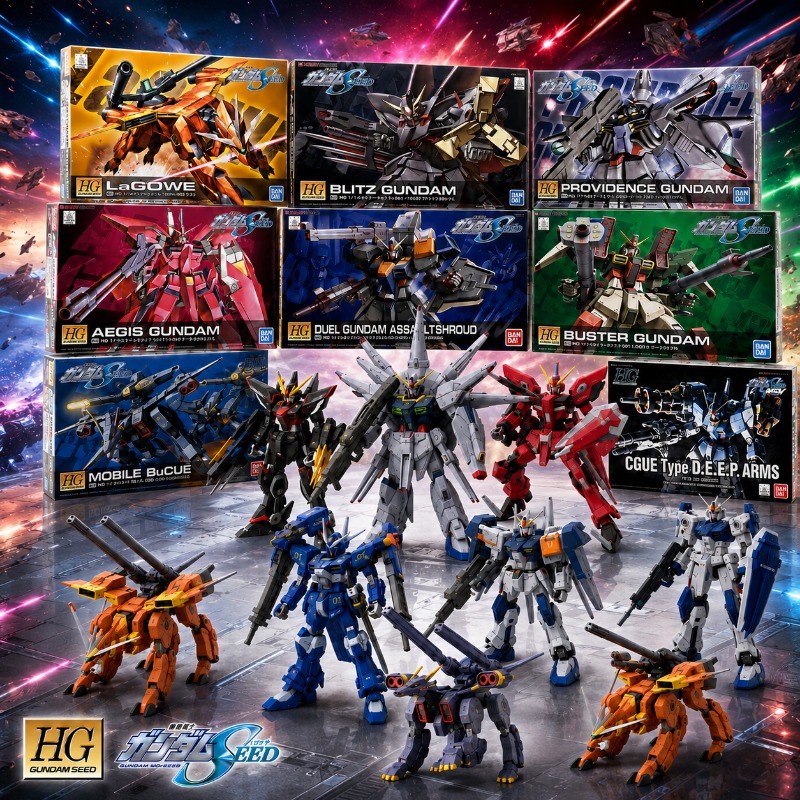 Конструктор Bandai HG SEED 1/1 – обзор и цена Model Kit Pg