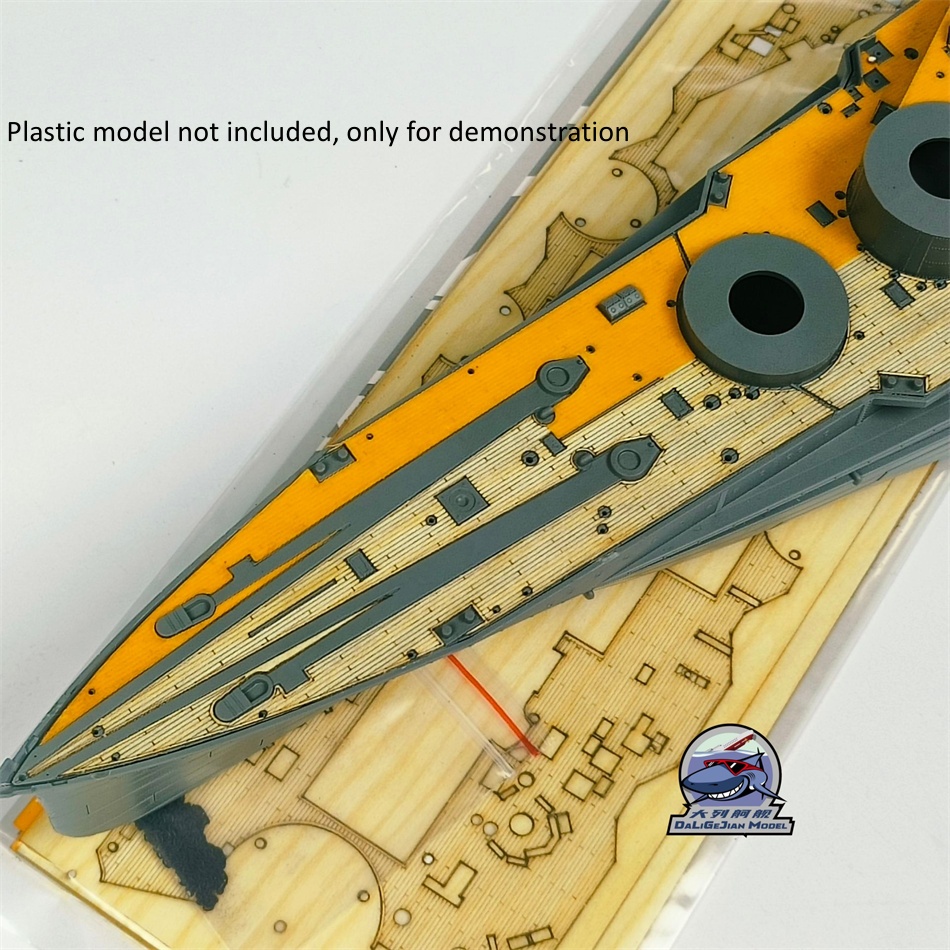 Масштаб 1/350, деревянная палу – обзор и цена Model Kit Battleship