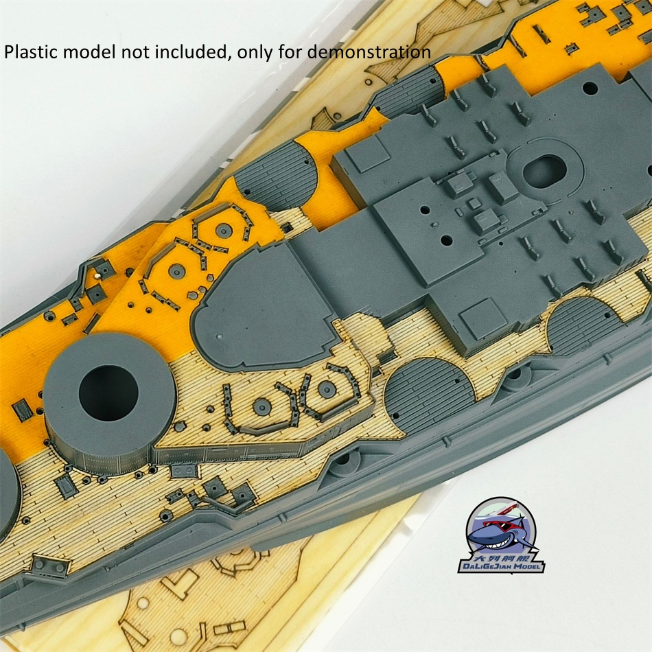 Масштаб 1/350, деревянная палу – обзор и цена Model Kit Battleship