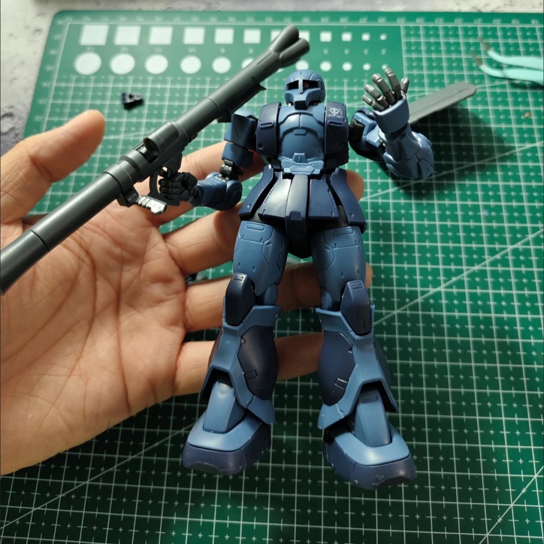 GTO MS-05 HG 1/144 Zaku Black  – обзор и цена Model Kit Pg