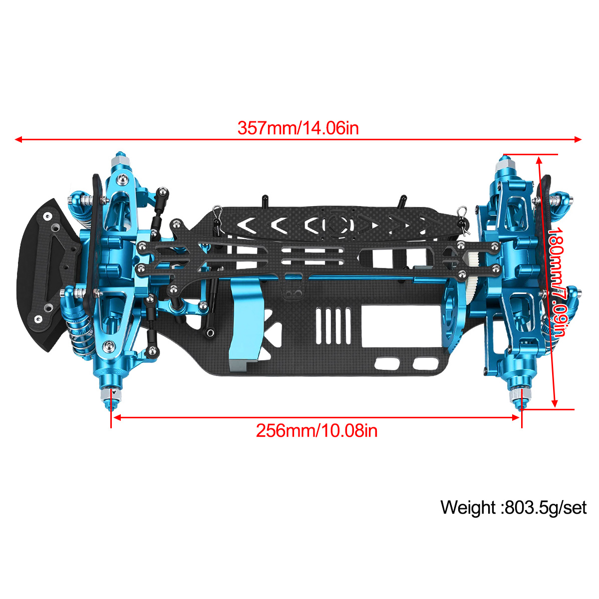 Комплект шасси из алюминия и к – обзор и цена Model Kit Tamiya