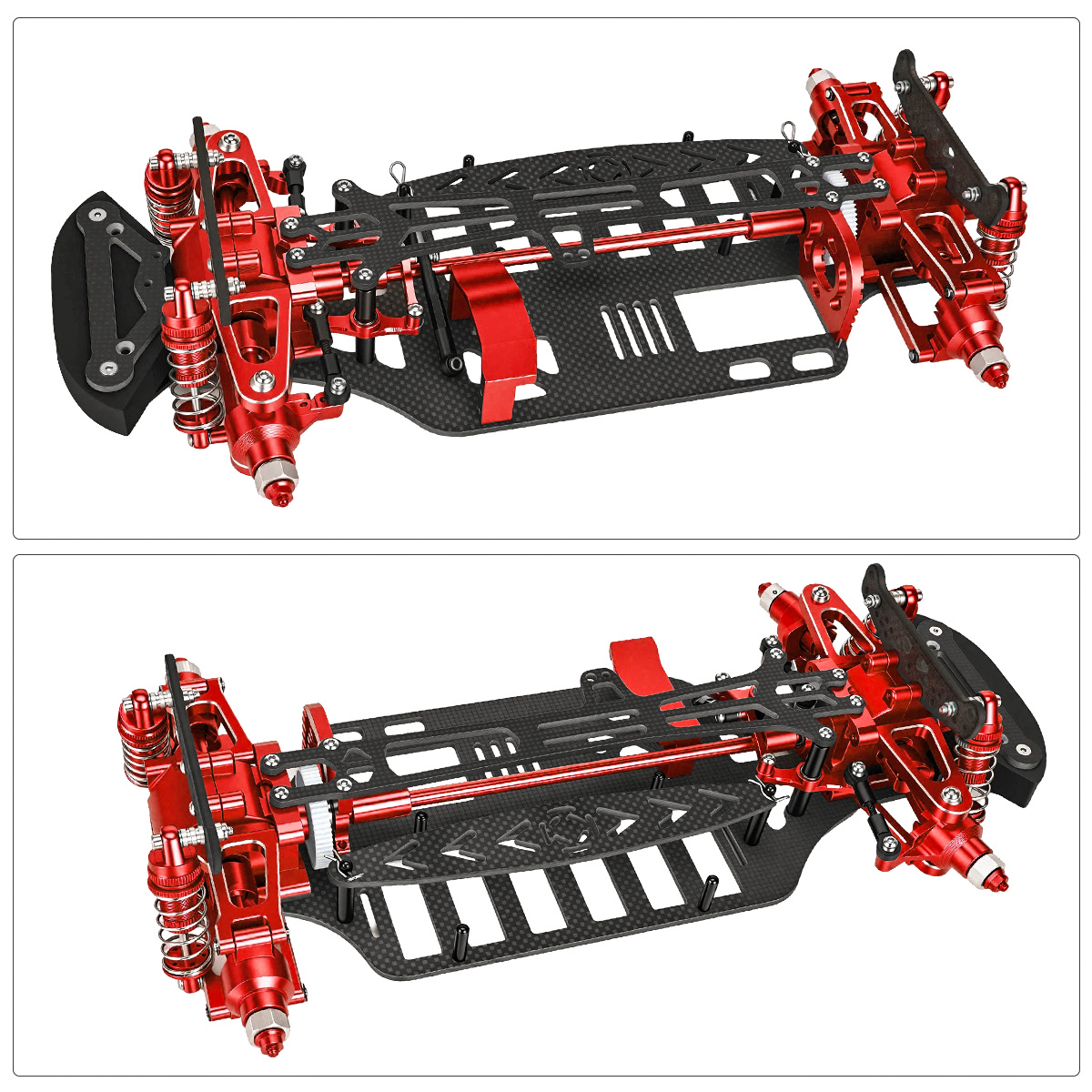Комплект шасси из алюминия и к – обзор и цена Model Kit Tamiya