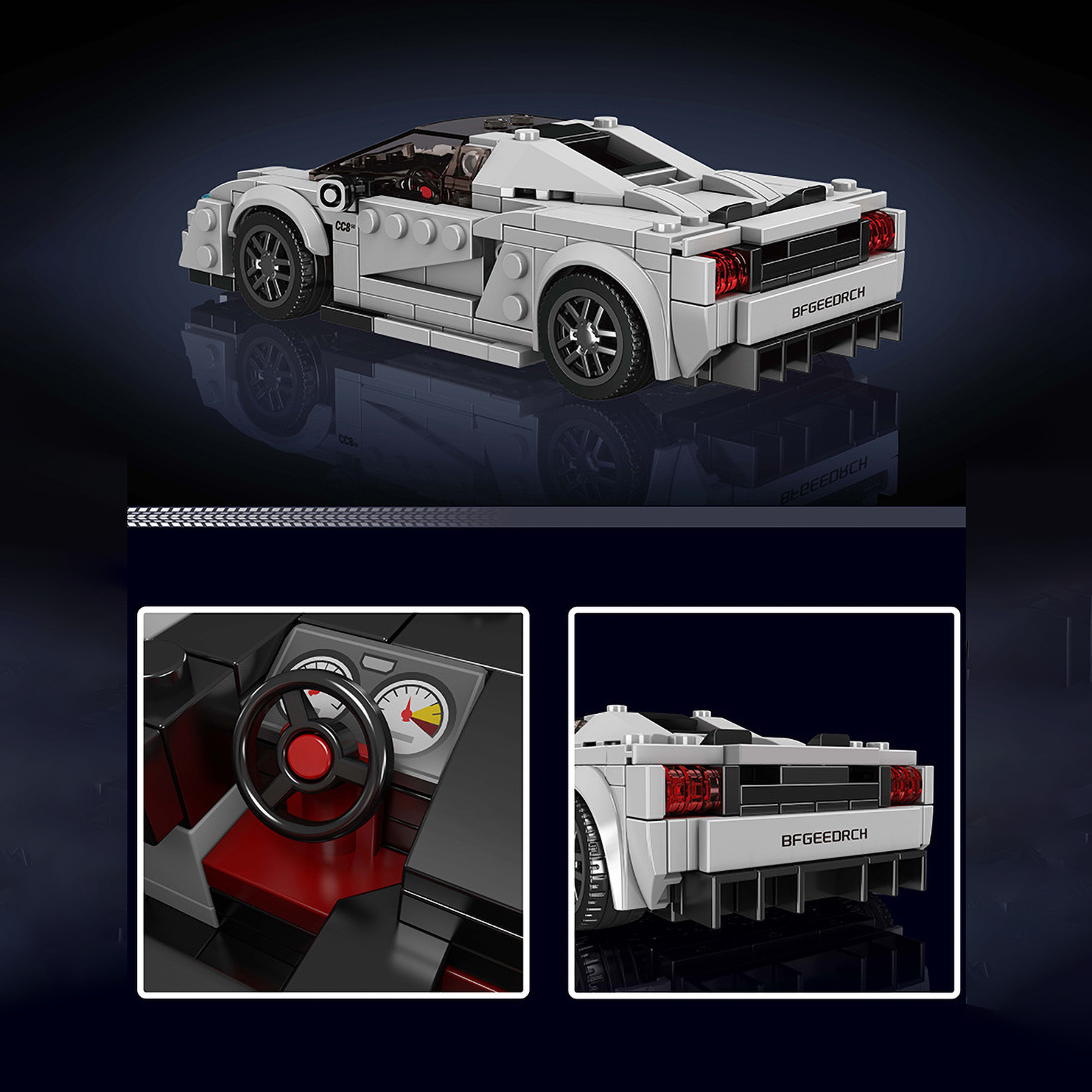 MOULDKING Роскошные автомобили – обзор и цена Model Kit Jurassic Park