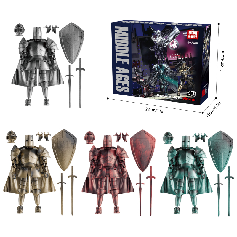 Средневековый рыцарь: многофун – обзор и цена Model Kit Knight