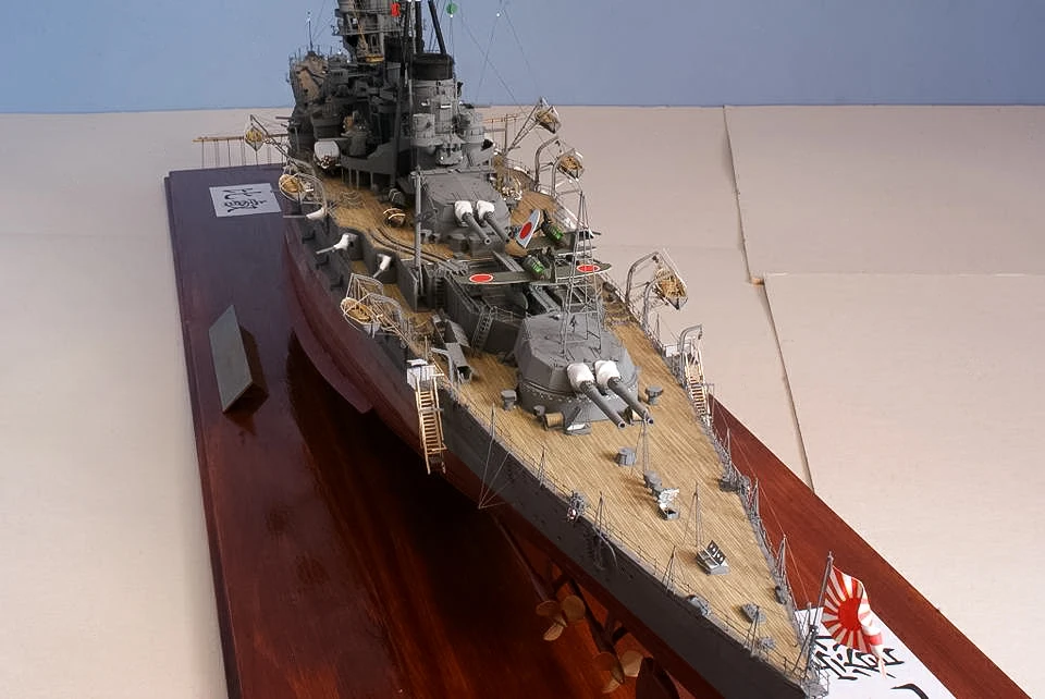 Масштаб 1:200 WW2 Бинкор Hiei  – обзор и цена Model Kit Battleship