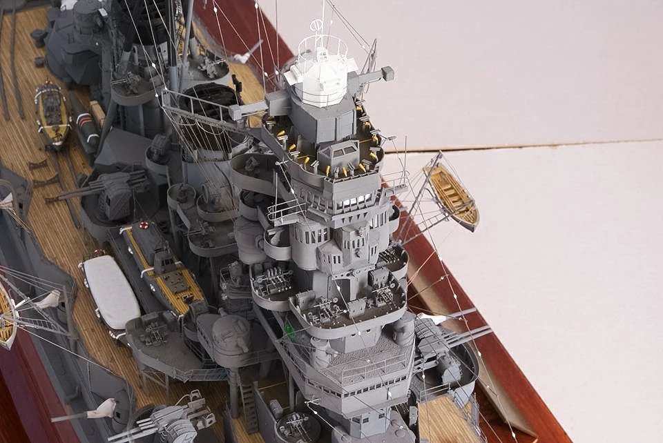 Масштаб 1:200 WW2 Бинкор Hiei  – обзор и цена Model Kit Battleship