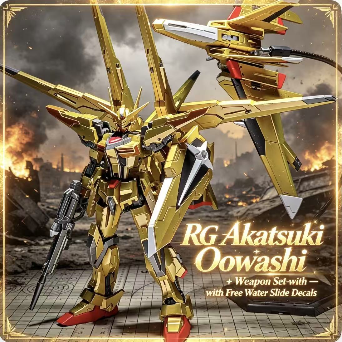 RG41 1/144 ORB-01 Akatsuki Oow – обзор и цена Model Kit Pg