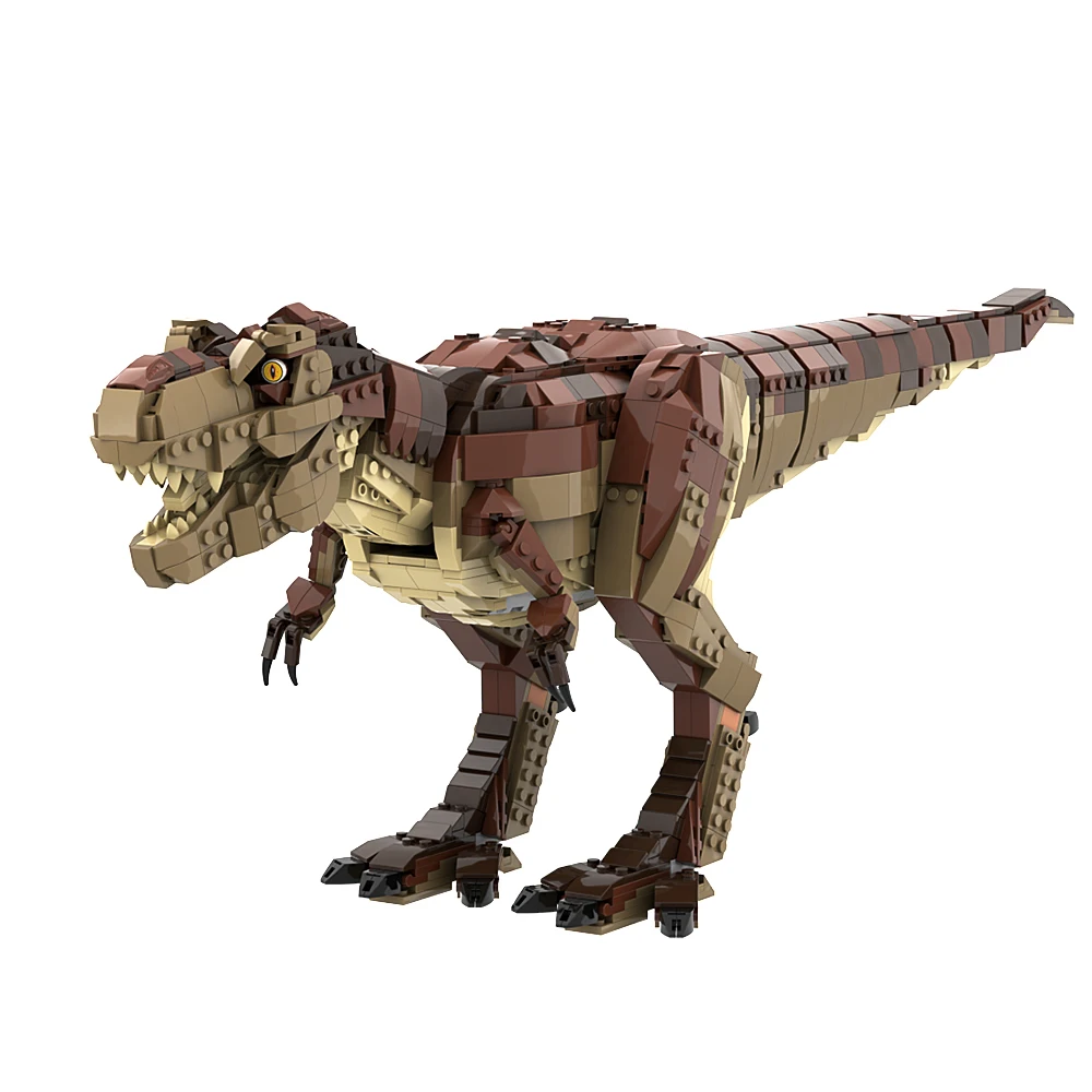 Gobricks MOC T Rex Redesign мо – обзор и цена Model Kit Jurassic Park