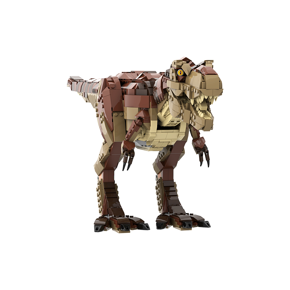 Gobricks MOC T Rex Redesign мо – обзор и цена Model Kit Jurassic Park