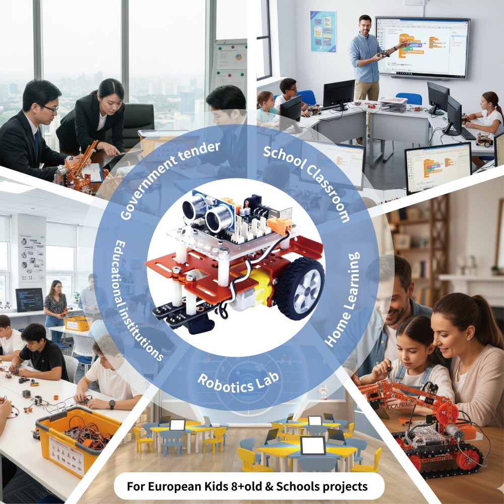 Набор для робототехники WEEEMA – обзор и цена Model Kit Robot