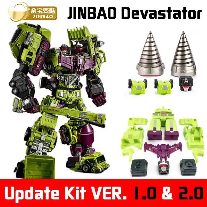 Экшн-фигурка девастатора Jinba – обзор и цена Model Kit Robot