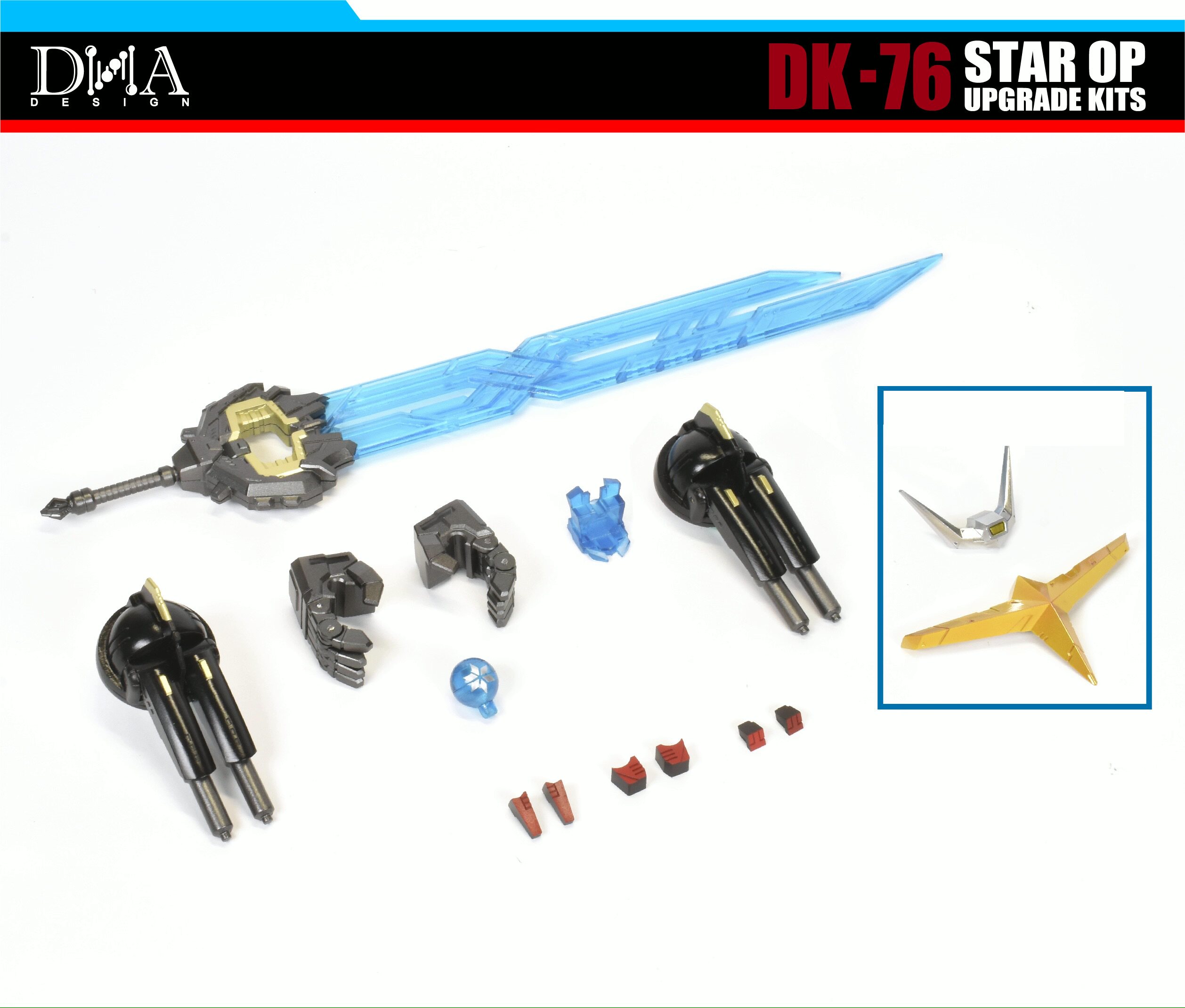 Комплект для модернизации DNA  – обзор и цена Model Kit Robot