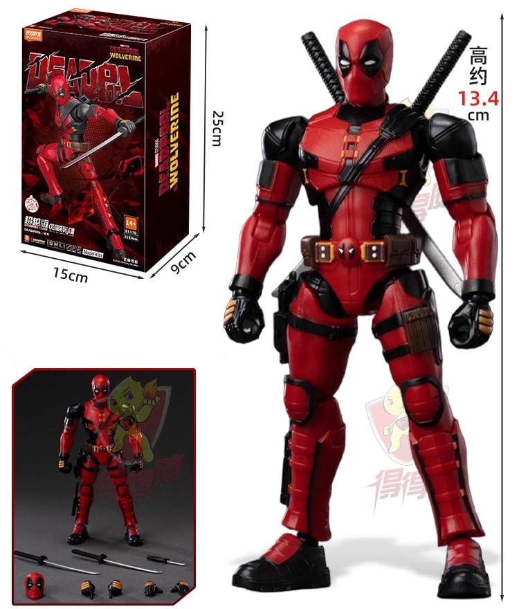 Оригинальный BLOKEES Deadpool  – обзор и цена Model Kit Deadpool