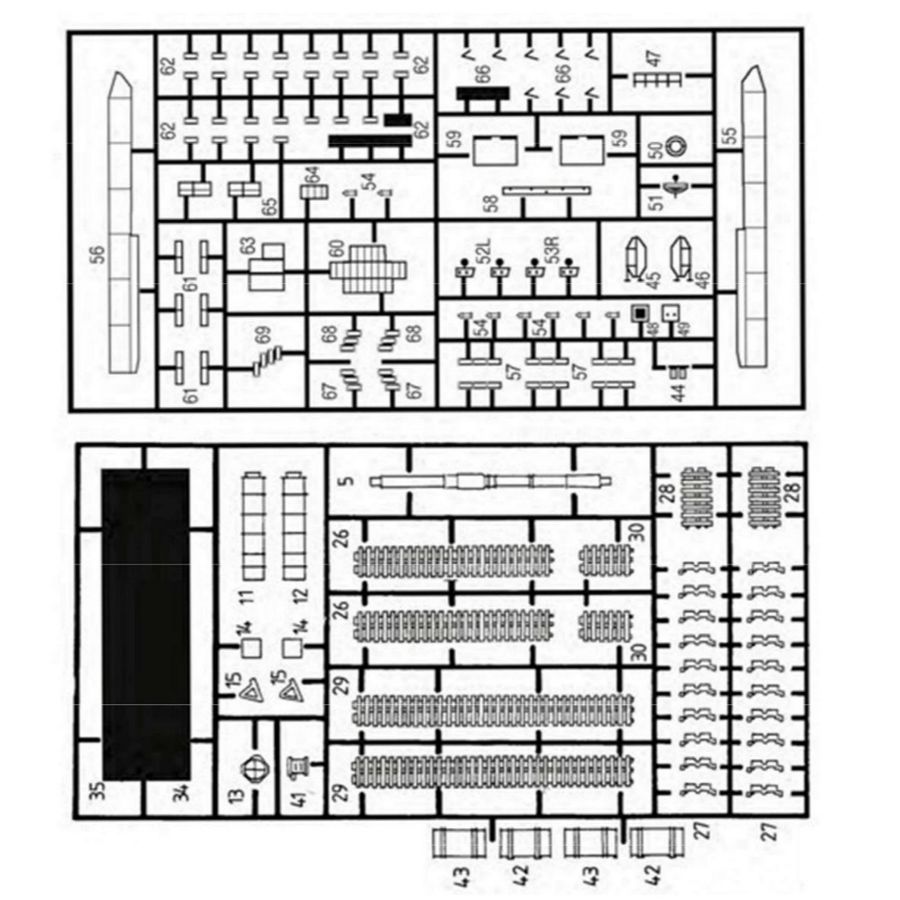 AC13434 Набор для сборки военн – обзор и цена Model Kit Academy
